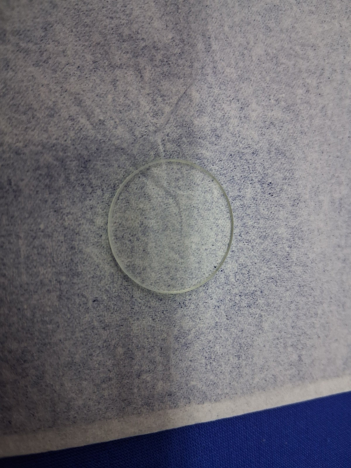 Leica 50-0-50 Numbered Scale Cross Hair Reticle 24.5mm Diameter 10mm Total Scale