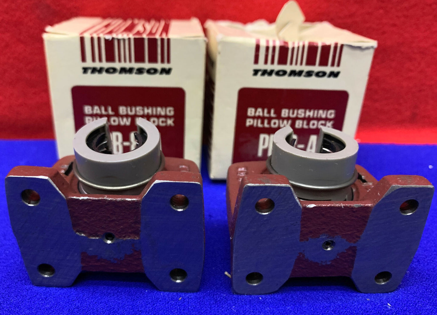 QTY 2 - BOCCOLE A SFERA THOMSON PB-8-A CUSCINI A SOSPENSIONE