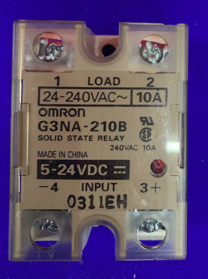 CANTIDAD 3 - RELÉS DE ESTADO SÓLIDO OMRON G3NA-210B