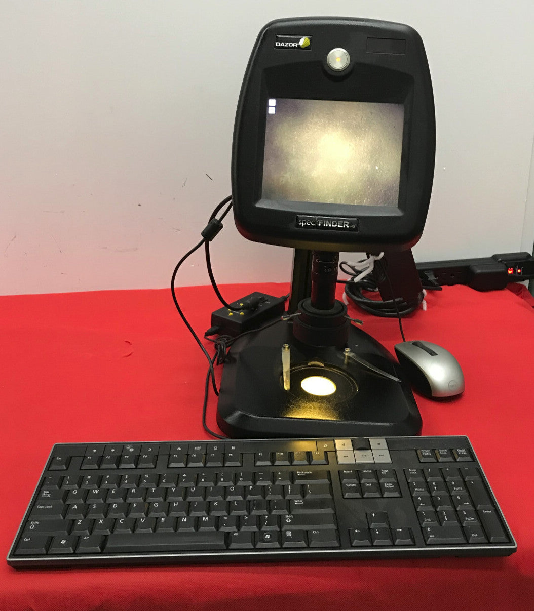 DAZOR HD-V1-SB1-LRS1 SPECKFINDER HD DIGITAL MICROSCOPE VISION SYSTEM 0.5X-2x