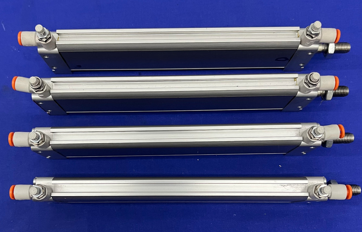 FESTO FLAT CYLINDER DZF-11/16”-5”-A-P-A - 1  LOT QTY OF 4