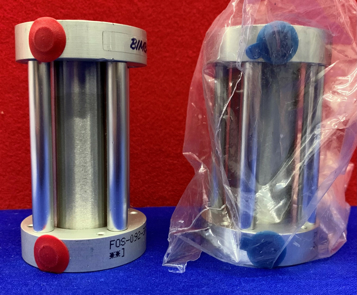 Menge von 2 Bimba Flat 1 FOS-092-3RV Zylinder