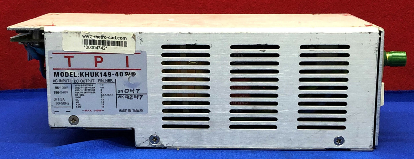 TPI 電源 DC KHUK149-40 SN 047