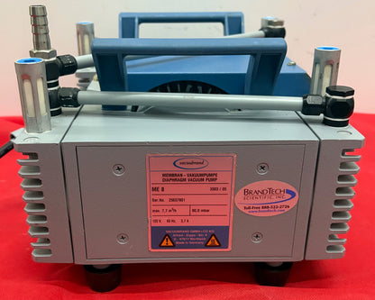 ABM GREIFFENBERGER VACUUBRAND ME 8 DIAPHRAGM VACUUM PUMP 4EKGF63DX-4