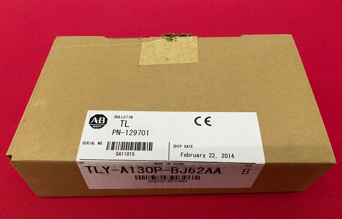 Allen Bradley A-B QUALITY TL PN-129701 TLY-A130P-BJ62AA SER B SERVO MOTOR