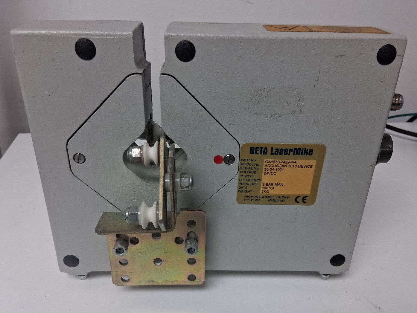 Beta Lasermike Accuscan 3000 DEVICE GA1530-7422-4/A FOR PARTS/REPAIR