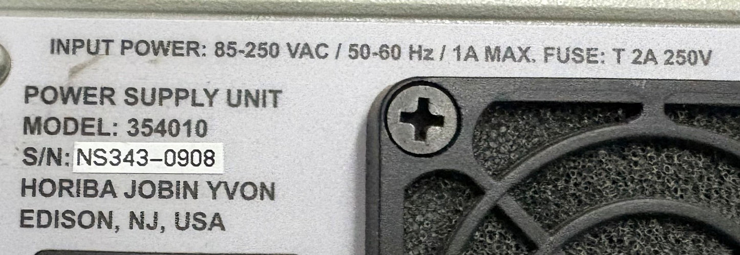 HORIBA JOBIN YVON LABRAM ARAMIS RAMAN MICROSCOPE SPECTROMETER 82059191SE - PARTS