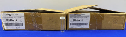 KIMBLE CHASE 60940A 16 60940A-16 VIAL SCREW THREAD W/CAP 16ML  1 LOT QTY 2 BOXES