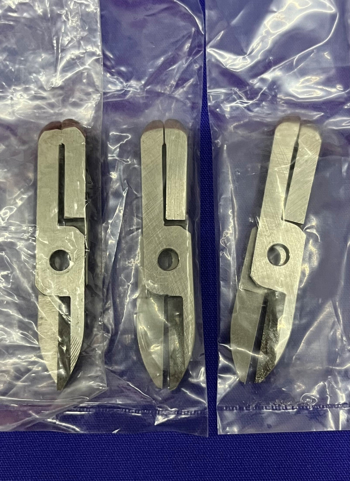 Menge 3 Vessel HW1JAir Nipper Extra Blade Doppeltwirkende Luftscherenklinge Größe 1