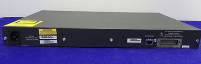 CISCO SYSTEMS 3500 SERIES XL SN FAB0536V17D 24 PORT ETHERNET ROUTER 48 VDC & 12