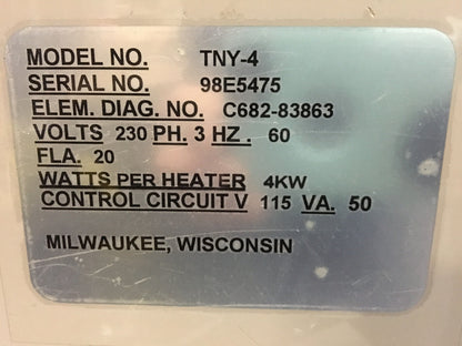 APLICACIÓN AEC ENG SERIE TRUE TEMP TNY-4 NO SE PUEDEN PROBAR PIEZAS DE 230 V / REPARACIÓN