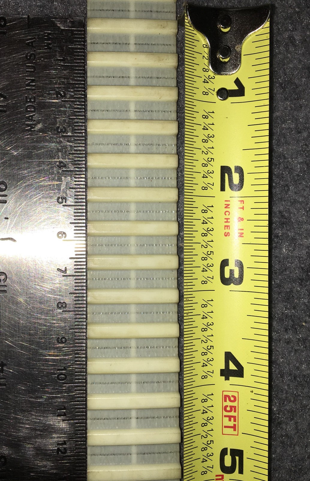 Menge 2 - Zahnriemen aus Polyurethan - jeweils ca. 26 Fuß lang 