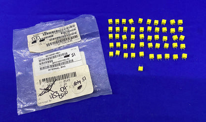 BF074D0105J CONDENSADORES DE PELÍCULA 1UF 5% 63VDC RADIAL - 1 PAQUETE CANTIDAD 51 