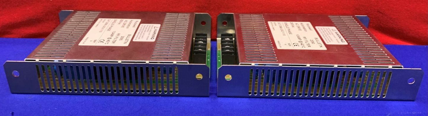 Lot van 2 Rockwell automatische AC-aandrijvingen 2090-UXLF-110 / Ser A RFI-filter 10AMP@40C 