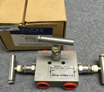 KEYSTONE ANDERSON GREENWOOD TYCO M1VDS-4 02-8155-511 028155511 6000PSI MANIFOLD