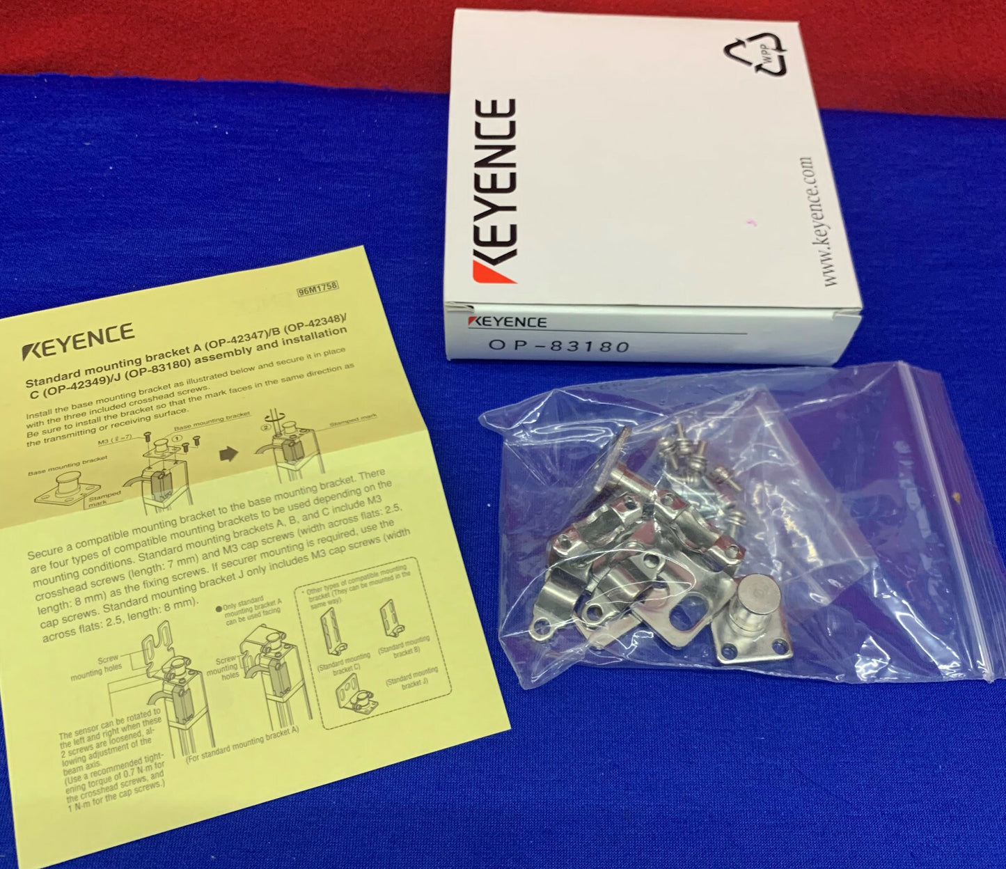 Keyence OP-83180 Kit Standaard Montagebeugel