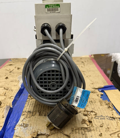 LEYBOLD / TRIVAC D8B TWO STAGE OIL SEALEDROTARY VANE VACUUM PUMP PARTS/REPAIR