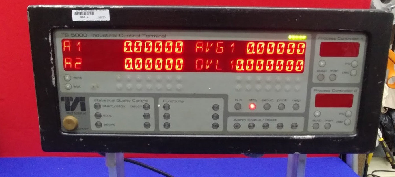 TSI TARGET SYSTEMS INC. TS5000 INDUSTRIAL CONTROL TERMINAL FOR PARTS