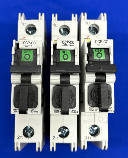 DISYUNTOR COOPER BUSSMANN CCP-1-30CC / CCP-CC - 1 LOTE CANTIDAD 3 