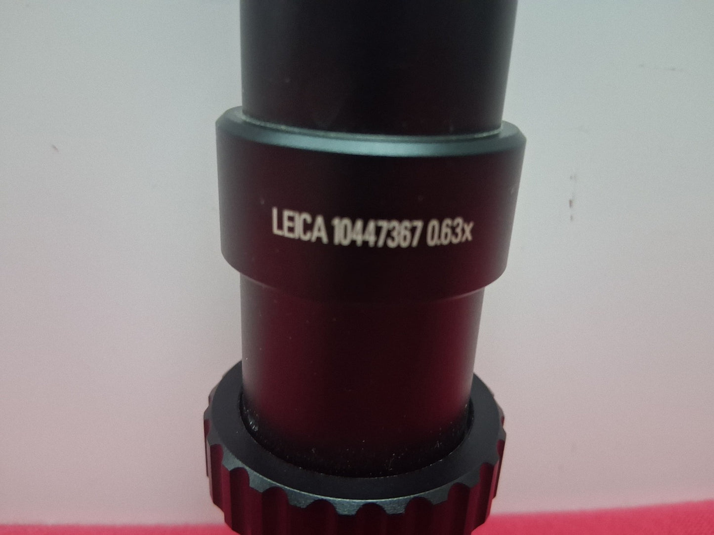 LEICA 10447367 0.63X OPTICAL ADAPTER VIDEO OBJECTIVE LENS C MOUNT CAMERA ADAPTER