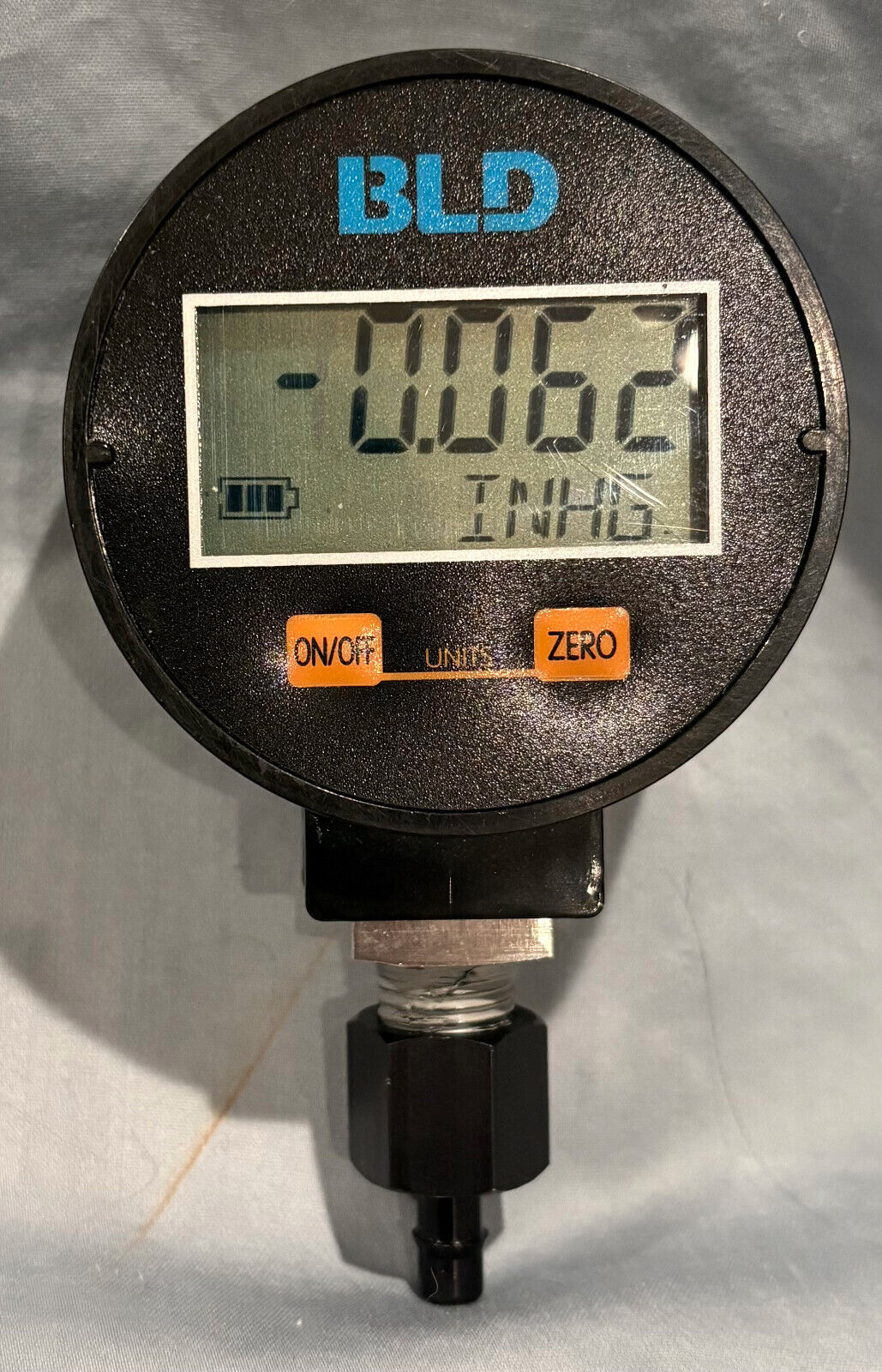 GRAINGER BLD DIGITAL PRESSURE GAUGE W/LCD DISPLAY 23V727 YSB-068GP01