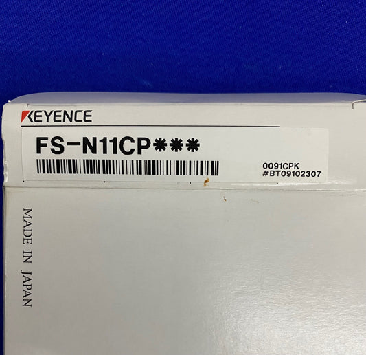 KEYENCE FS-N11CP*** FS-N11CP DIGITAL FIBER SENSOR AMPLIFIER-M8 CONNECTOR TYPE