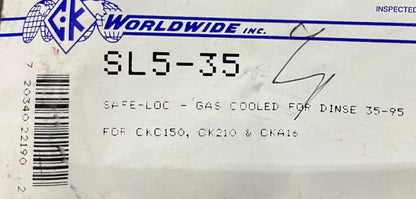 CK Worldwide Safe-Loc SL5-35 Gasgekühltes SCHWEISSGERÄT für Dinse 35-95 CKC150 CK150, CKA16