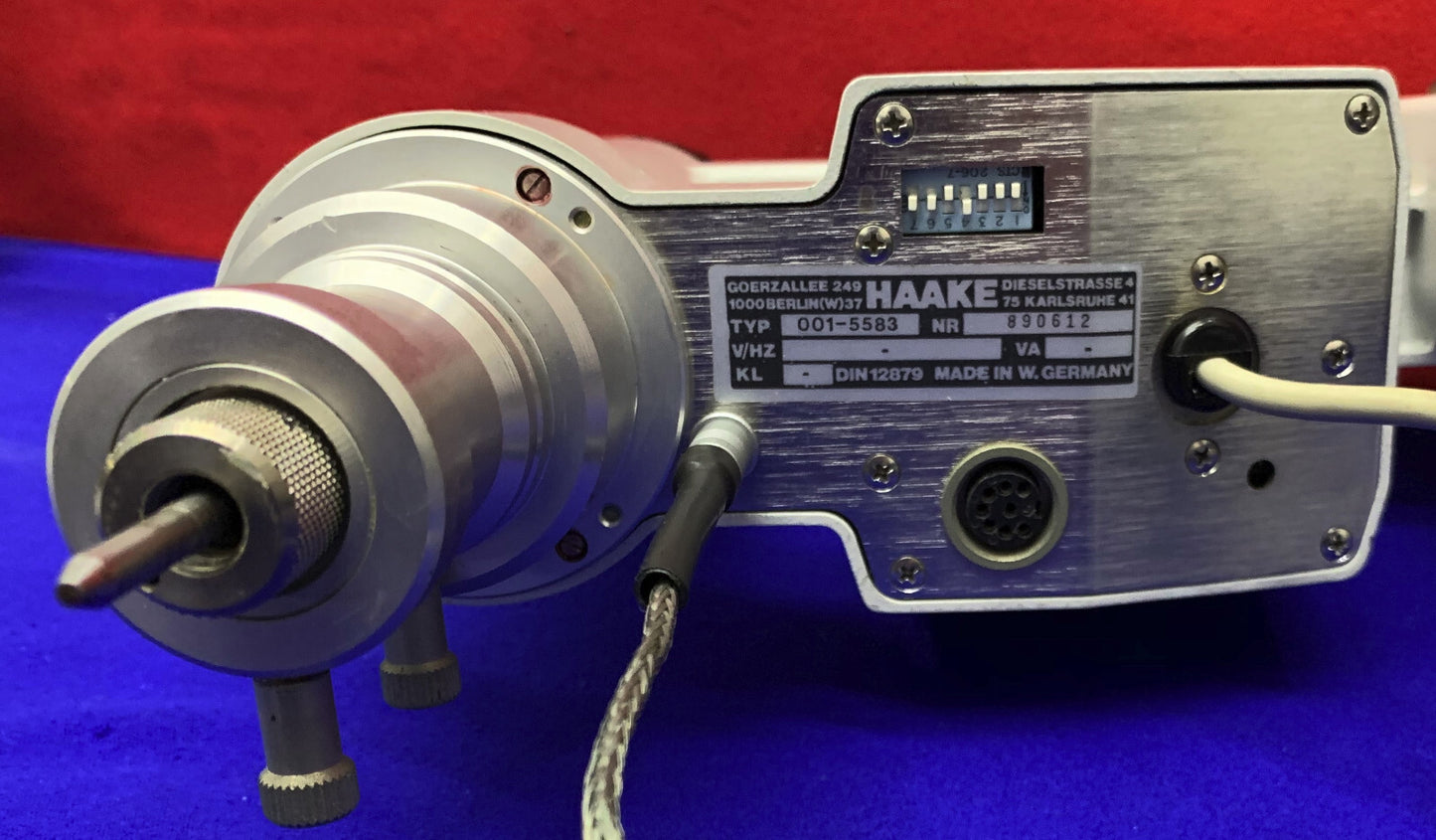 FÜR TEILE/REPARATUREN HAAKE VT500 VISKOSTEUERUNG/VISKOMETER