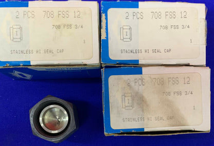 IMPERIAL EASTMAN 708 FSS 12 / 708 FSS 3/4 RVS HI-SEAL CAPS