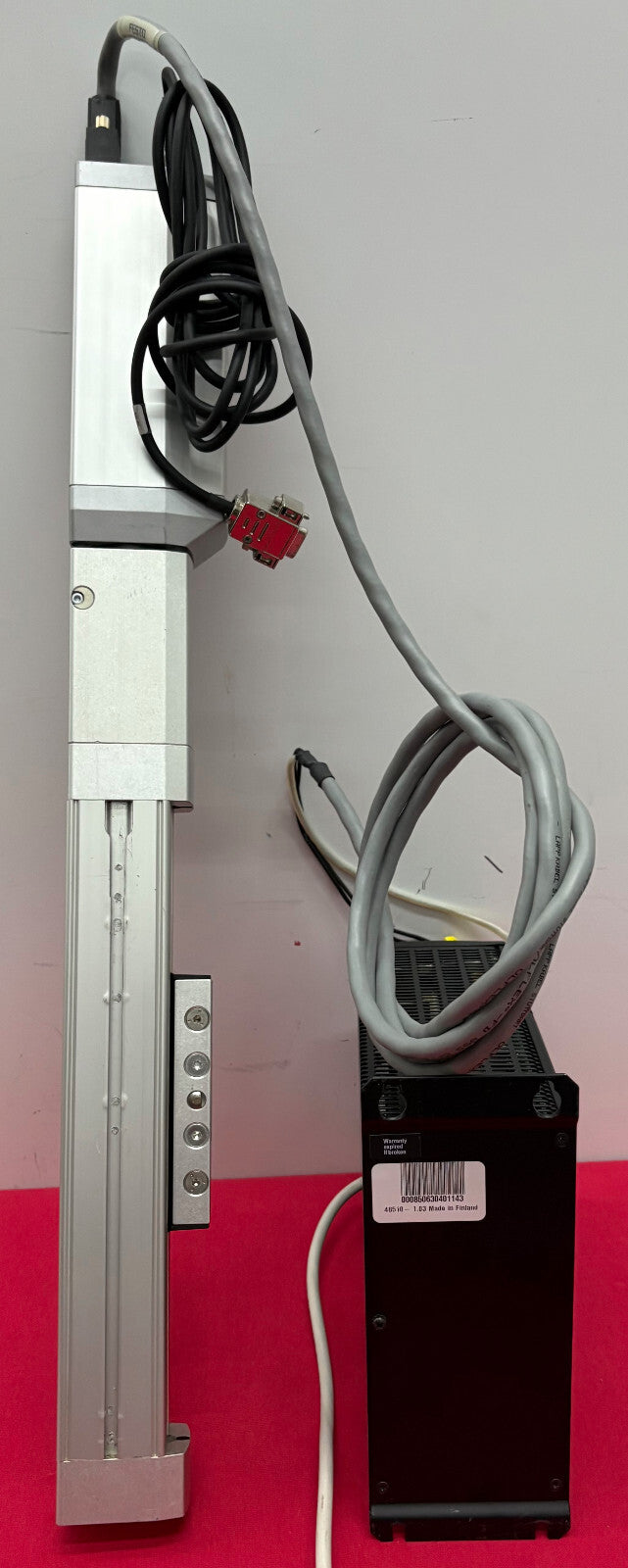 FESTO LINEAR ACTUATOR & FESTO MOTOR & MURR SWITCH MODE POWER SUPPLY PARTS/REPAIR