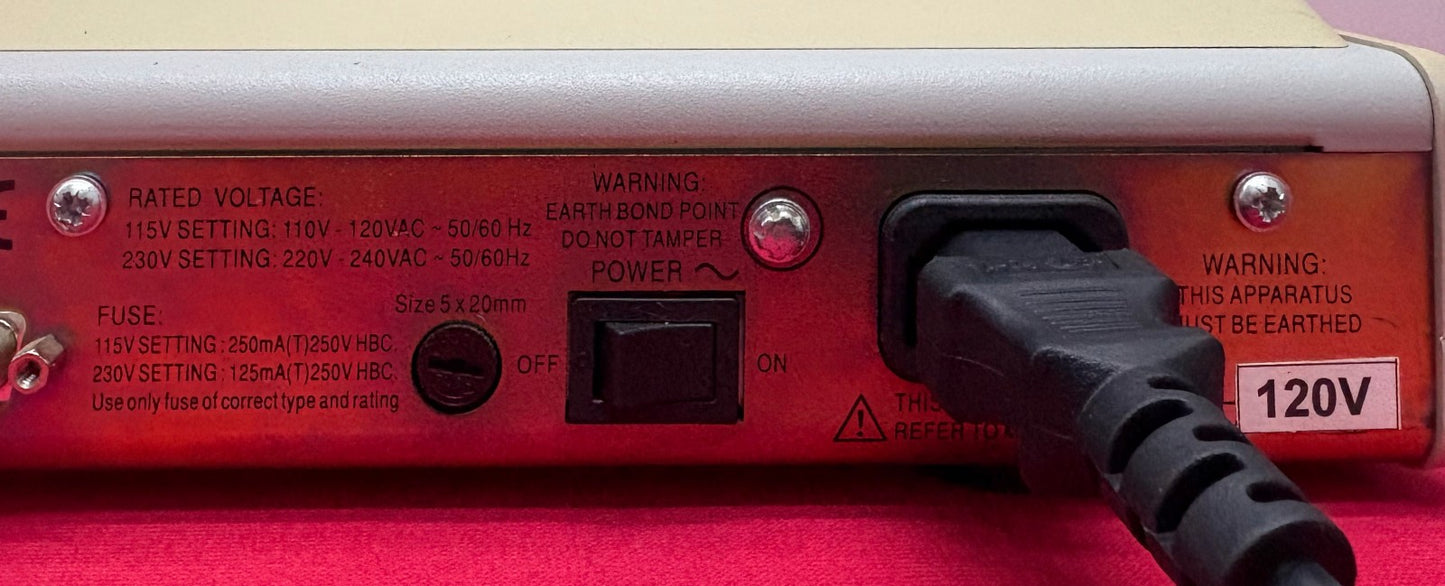 TTI / THURLEY THANDAR LCR400 PRECISION LCR BRIDGE 120V BENCHTOP - PARTS/REPAIR