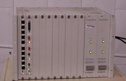 FIBERMUX FX6600+ 2 KARTEN: 10 BASET 13Z &amp; SMART LINK 81Z-KARTE CROSSBOW CHASSIS 