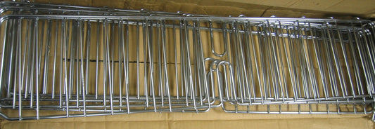 METRO SHELF DIVIDER DD36C ' 1 LOTTO QTY DA 6' NUOVO NSF CROMATO