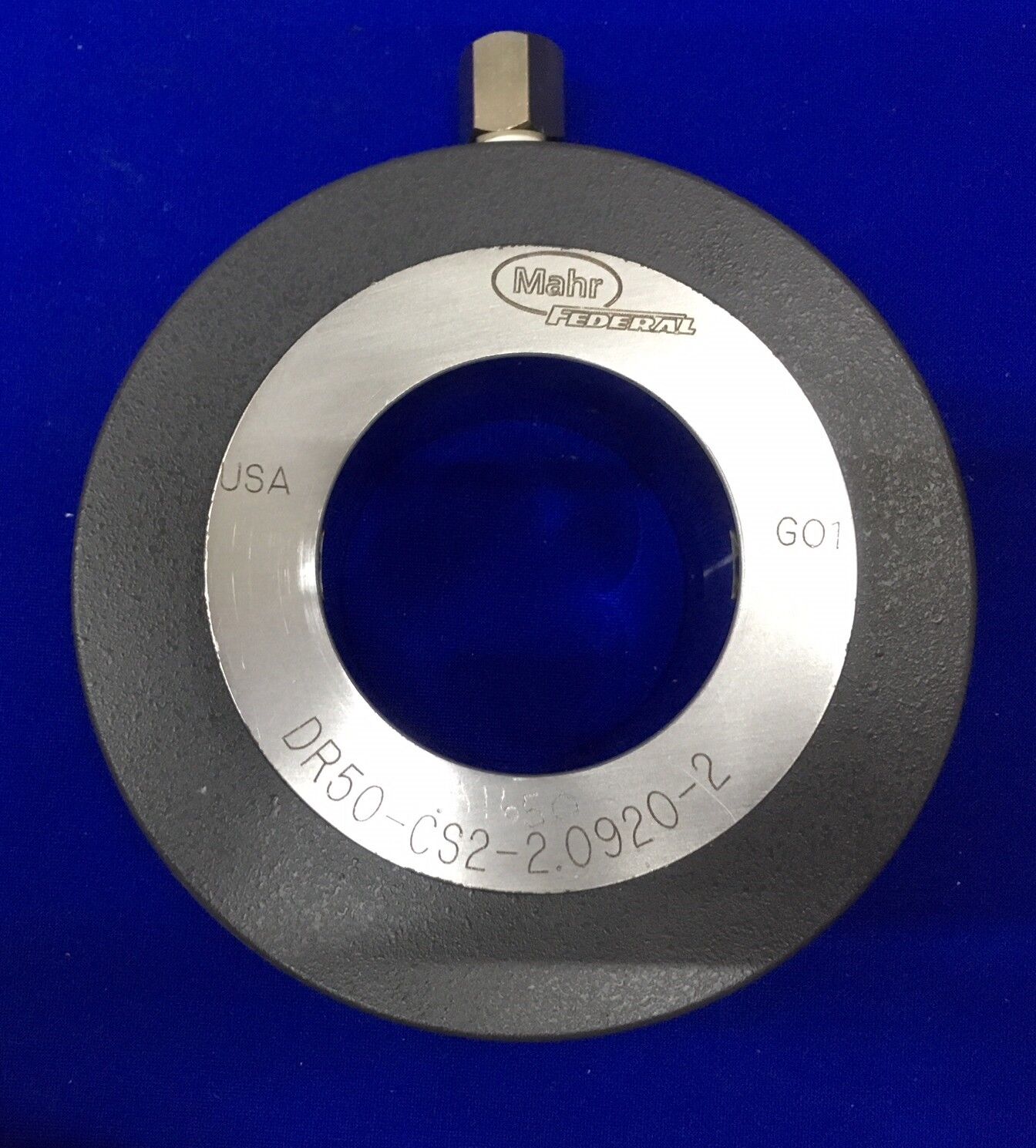 MAHR FEDERAL JET LUFTRING-MESSSATZ DR50-CS2-2.0920-2 &amp; 29C01 2.0920 MASTER CL-X