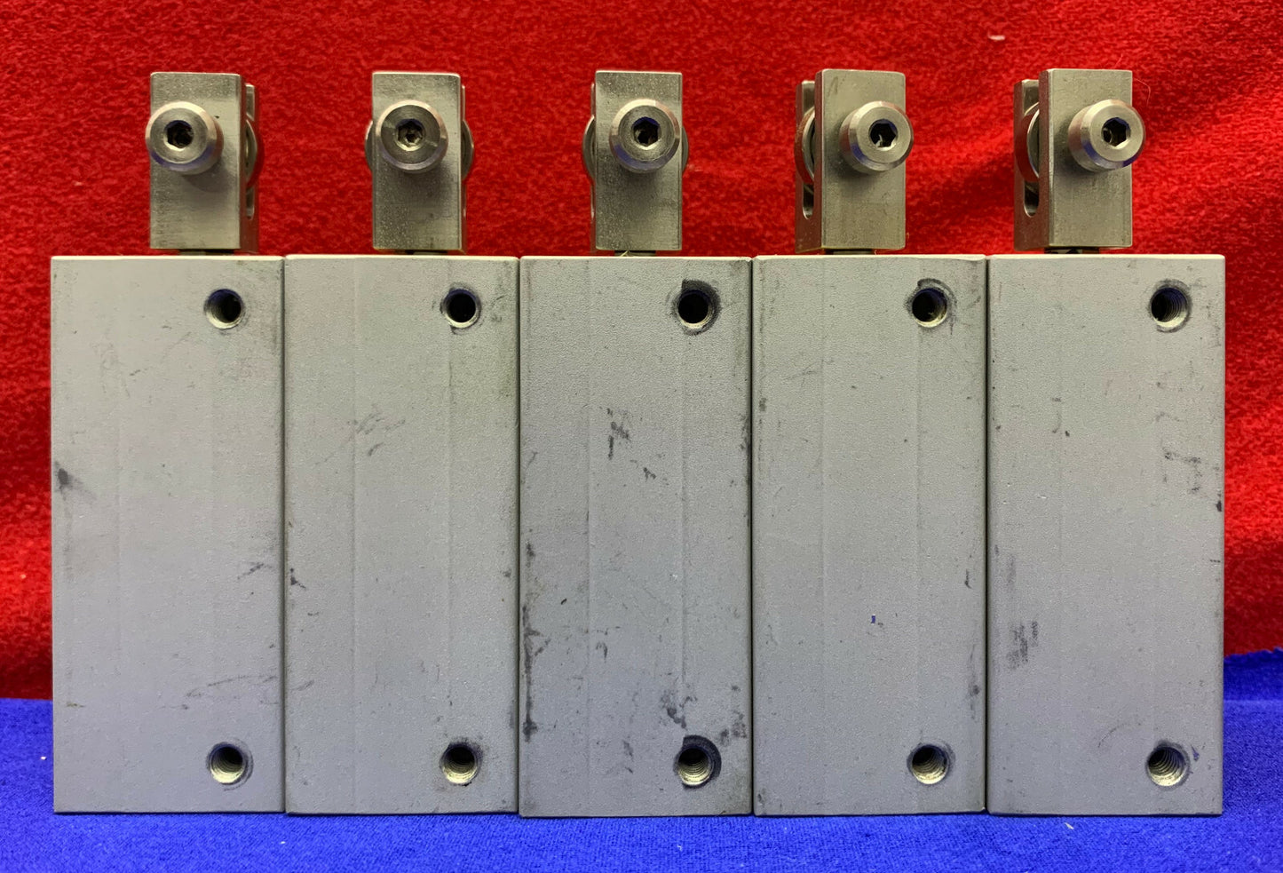 PNEUMATISCHE LUFTZYLINDER AS34X2 VON COMPACT AIR PRODUCTS. VERKAUF ALS 1 LOT MIT 5 STÜCK