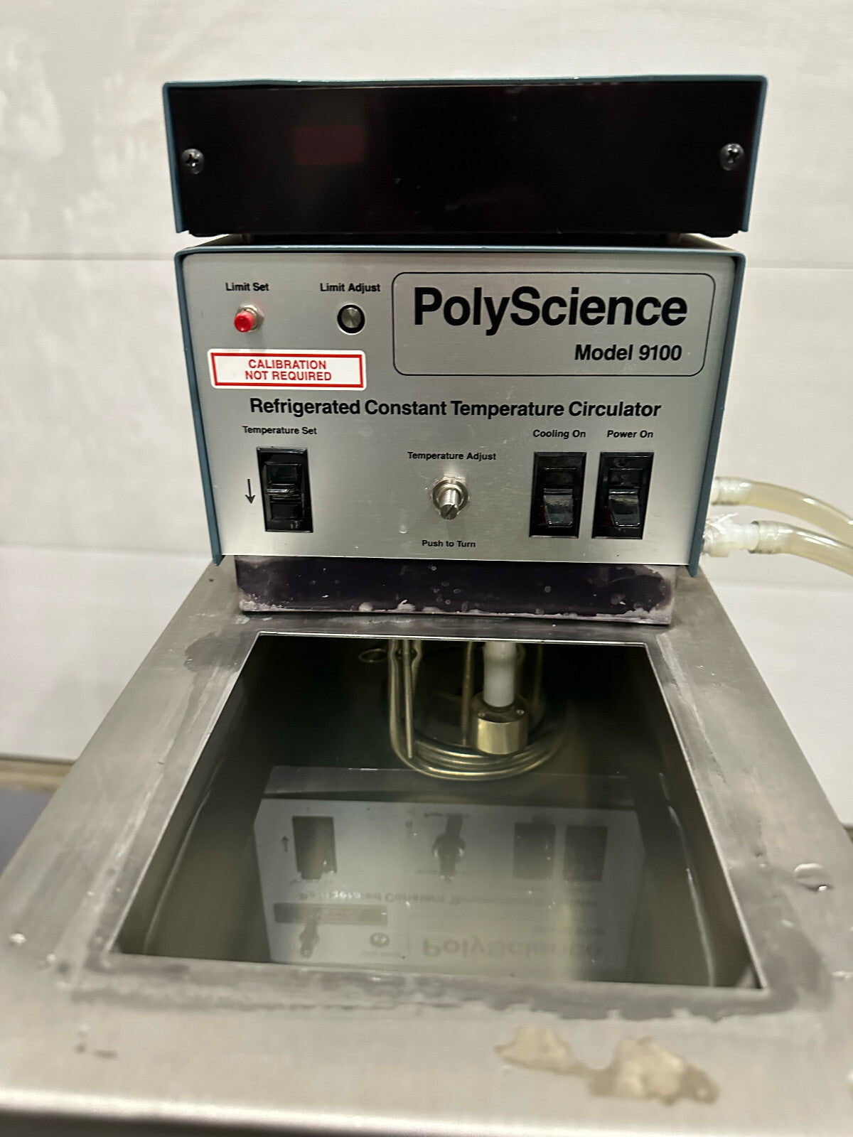 PARTI/RIPARAZIONE POLY SCIENCE 9100 CIRCOLATORE REFRIGERATO A TEMPERATURA COSTANTE