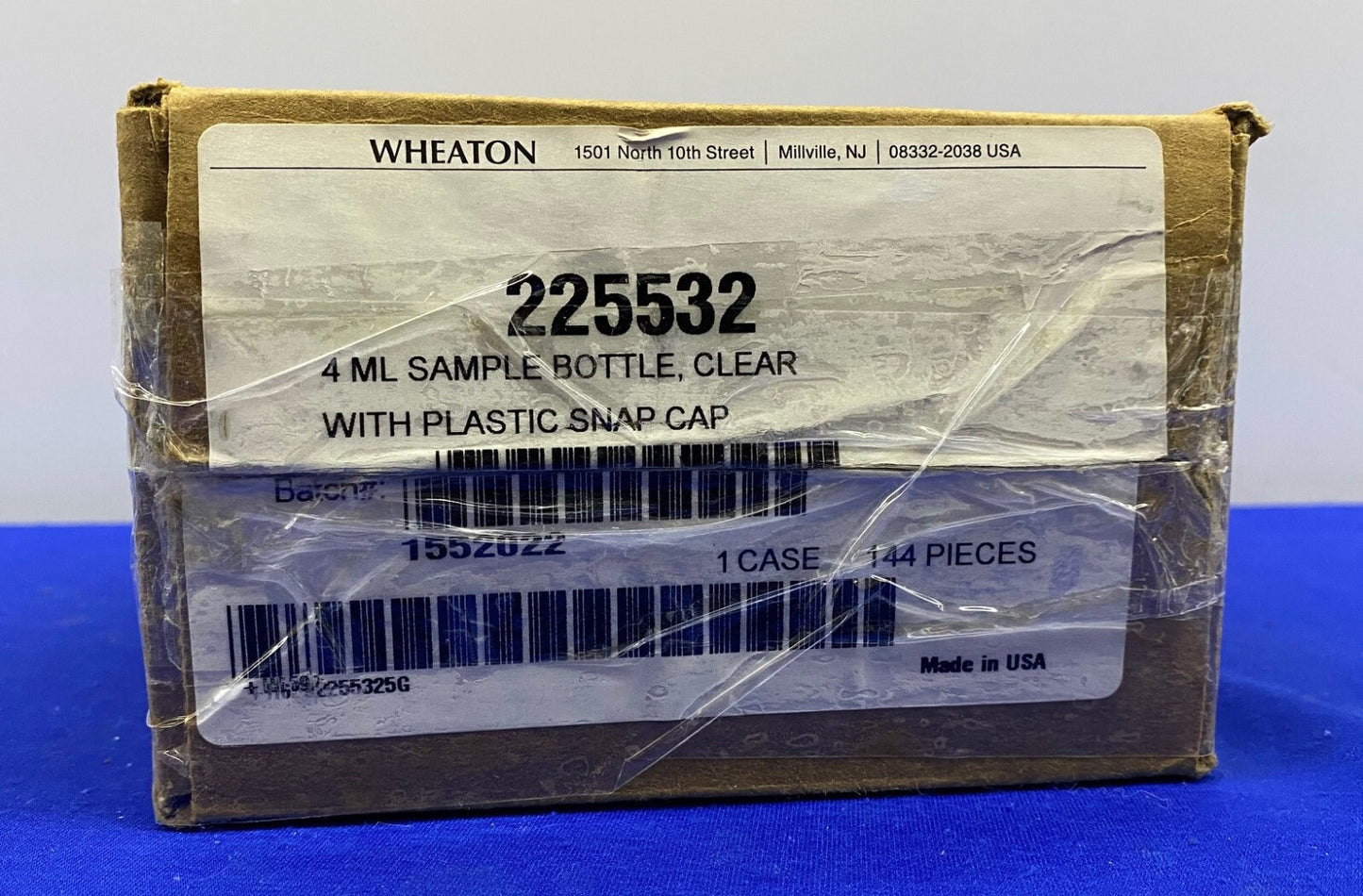 WHEATON 225532 4ML MONSTERFLESJES 1 DOOS/VERPAKKING VAN 144 STUKS