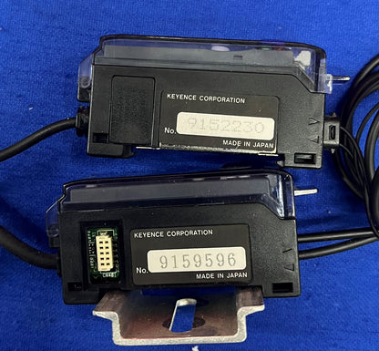 Keyence FS-V1 (1) &amp; Keyence (1) FS-T2 光ファイバーセンサー