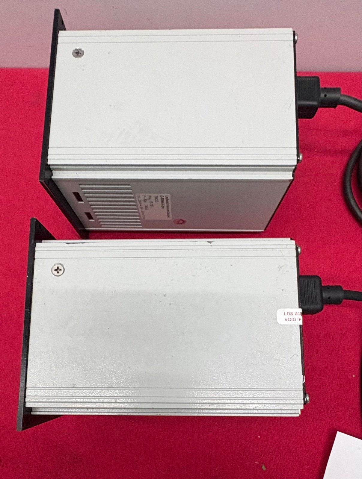 LEYBOLD THERMOVAC TM20 (15781) CONTROLLER VACUUM PUMP GAUGE QTY 2 - PARTS/REPAIR