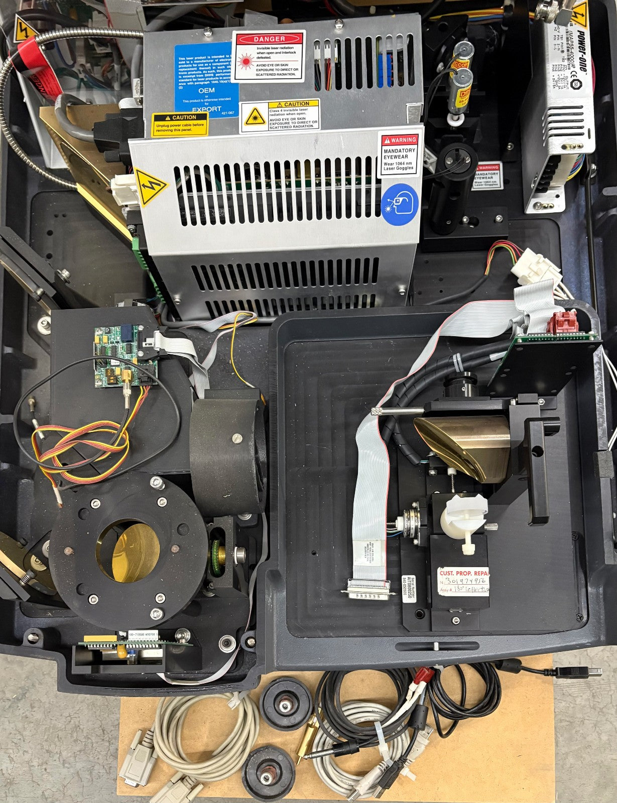 THERMO SCIENTIFIC NXR FT RAMAN SPECTROMETER MODULE DATE 2008 - FOR PARTS/REPAIR