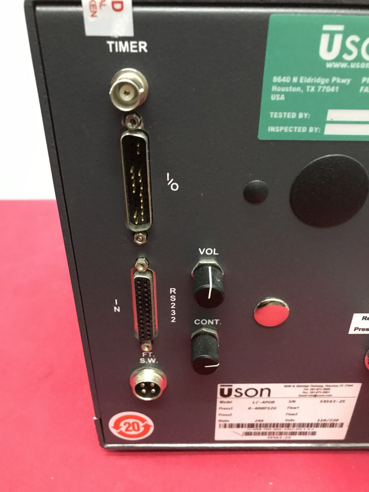 Uson SPRINT LC-AP0B MULTI AIR TESTER / LEAK TESTER