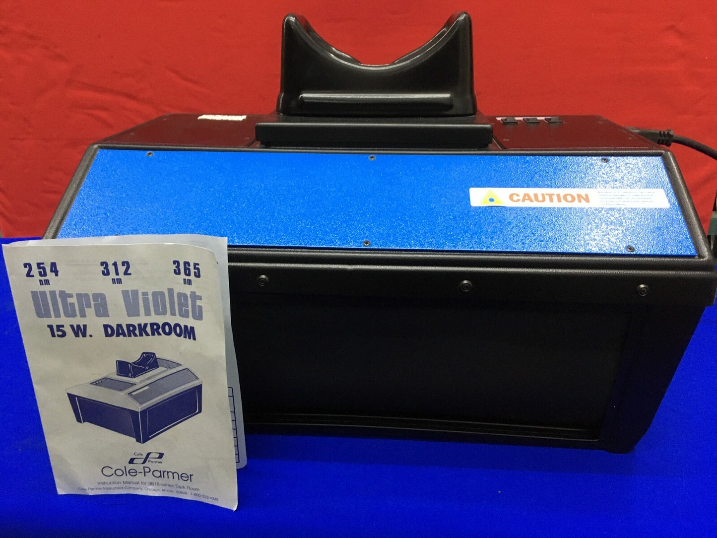 Cole Parmer Cole-Parmer Instruments Co. Donkere kamers 9818-serie donkere kamer 