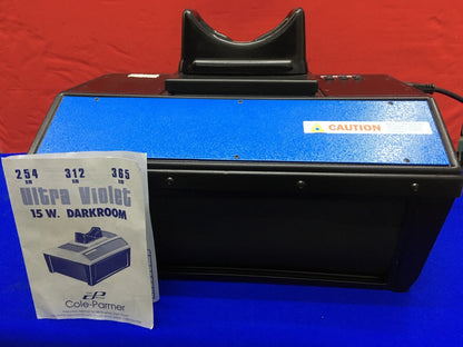 Cole Parmer Cole-Parmer Instruments Co. Donkere kamers 9818-serie donkere kamer 