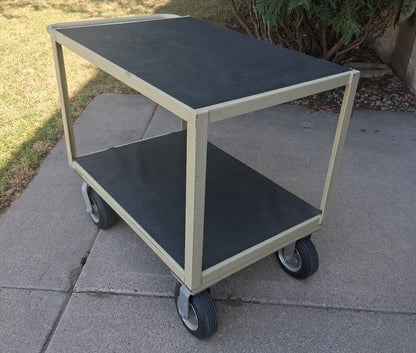 Uline H-373942" x 25" x 34" Instrument Cart Utility Cart Heavy Duty Frame