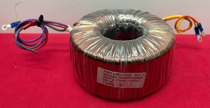 BADGER TOROIDAL POWER TRANSFORMER 601-11029 REV C 600VA 5amps
