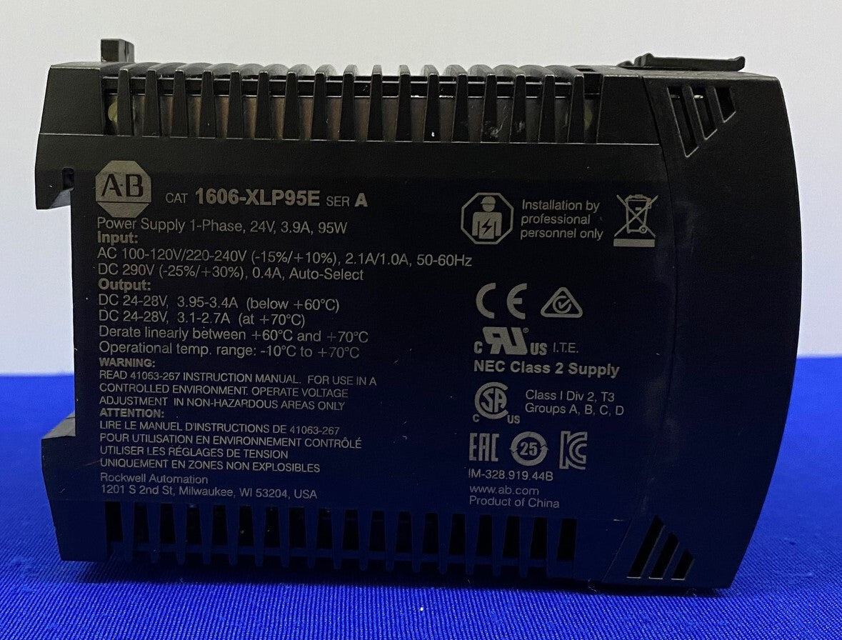 FUENTE DE ALIMENTACIÓN Allen Bradley AB 1606-XLP 1606-XLP95E Ser.A / 1606XLP95E