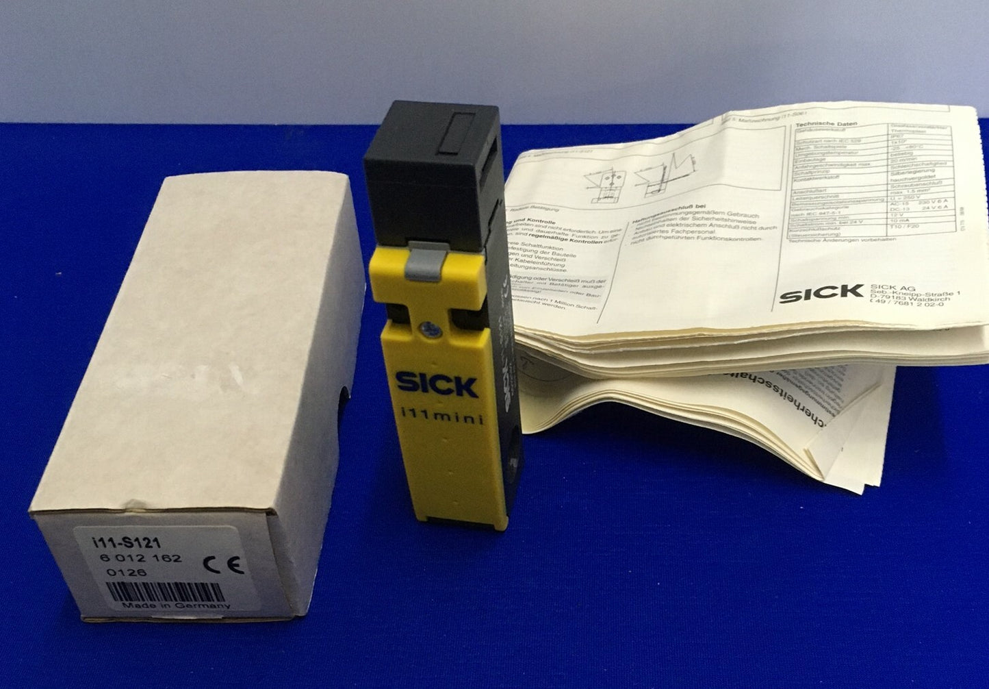 SICK i11-S121 / i11mini SAFETY INTERLOCK SWITCH