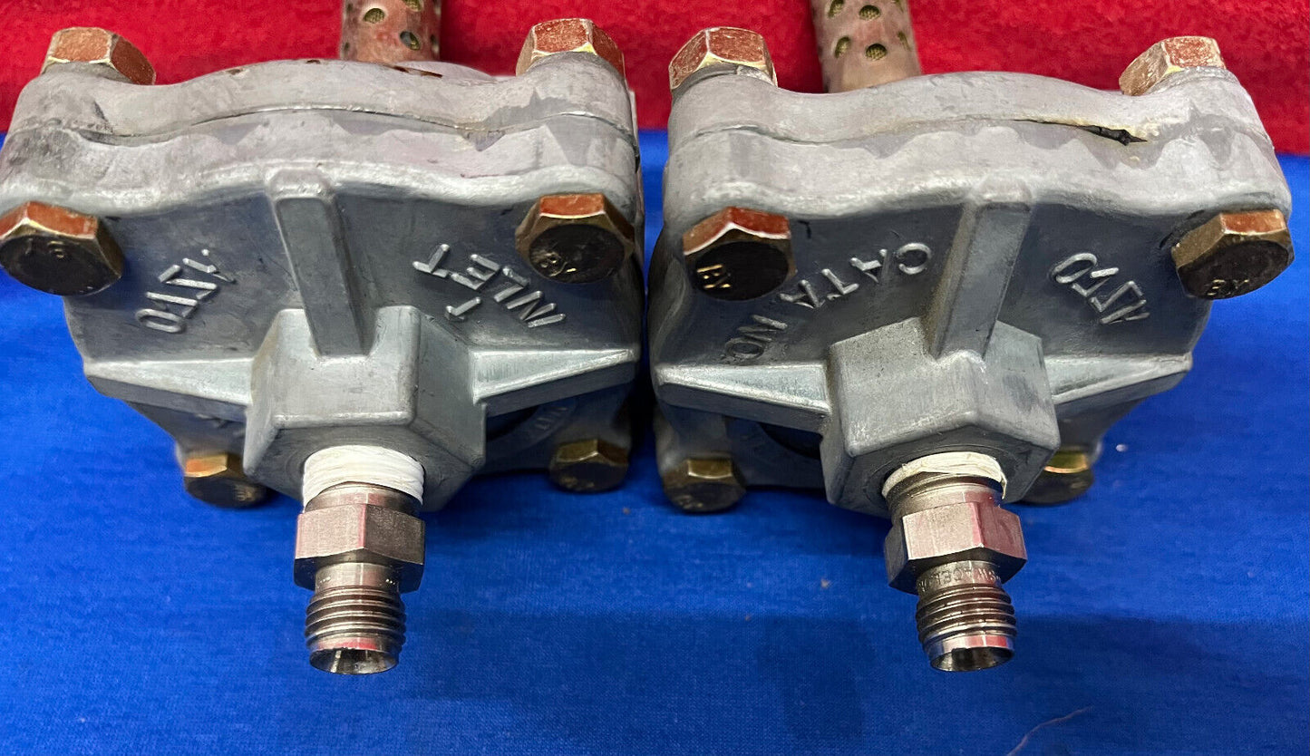 1 LOT QTY 2 - ASCO V0431 (AKA V043001) SHUTTLE VALVE 1/4" PIJP