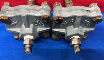 1 LOT QTY 2 - ASCO V0431 (AKA V043001) SHUTTLE VALVE 1/4" PIJP