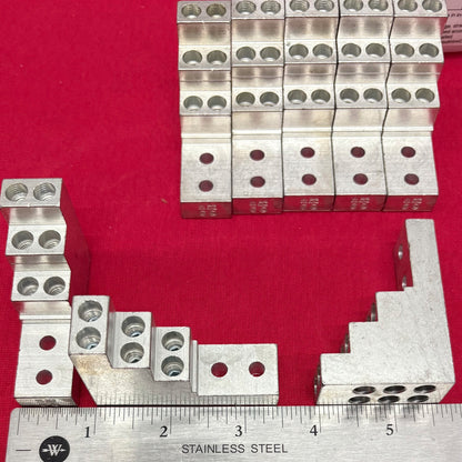 ADVANCEMENT INT'L LUGNUT 6S4-3-21-28-HEX 4 AWG TRIPLE WIRE LUG - 1 PKG QTY 9